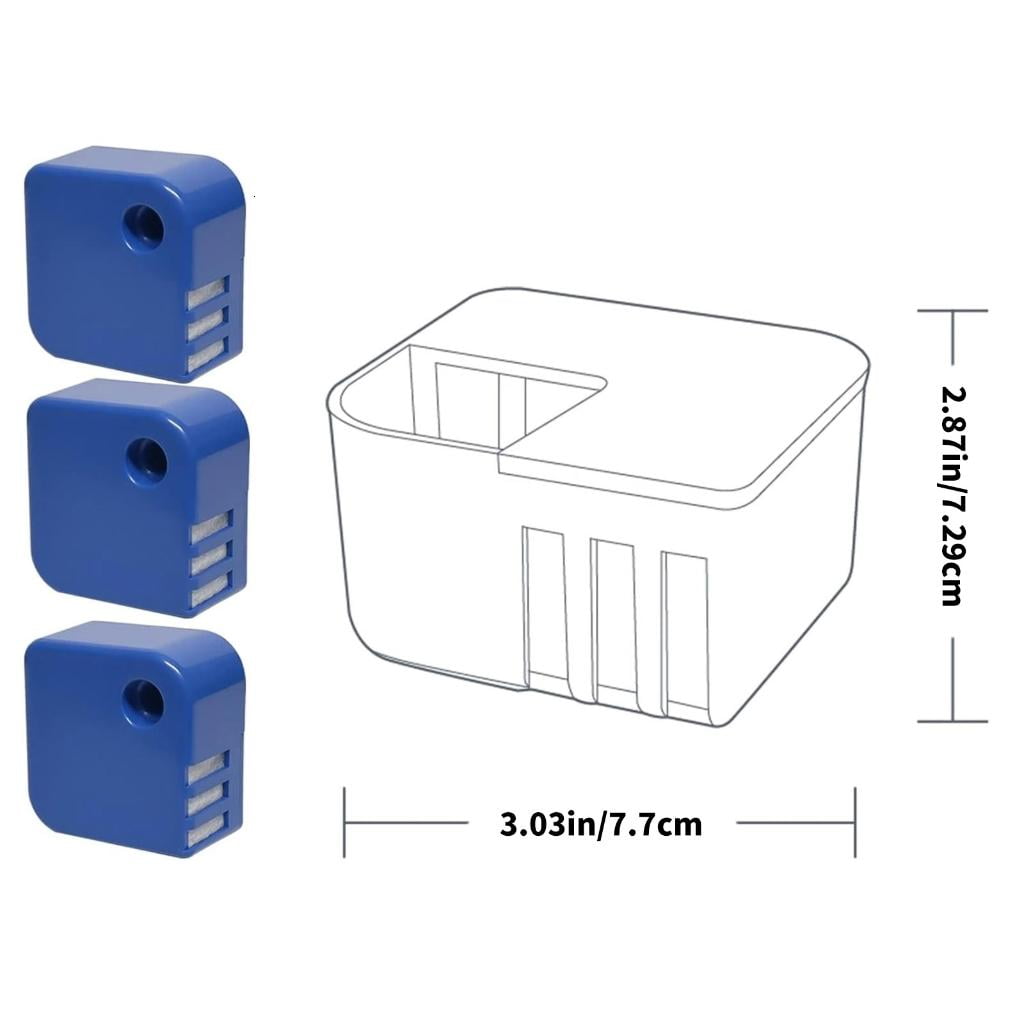 3pcs PDC51V1 Demineralization Cartridges Mineral Removal Filters Replacement Plastic Ultrasonic Humidifiers Parts