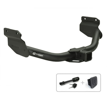 Hitch Cover Lock (Tyger Auto TG-HC3D0178 Class 3 Trailer Hitch Combo with 2