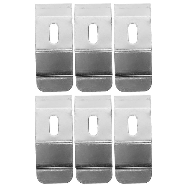 6 soportes de hardware para persianas enrollables, kit de reparación de persianas verticales, soportes de montaje para instalación en techo y pared