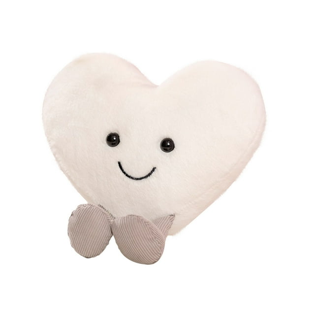 Jellycat, Jelly Cat, Jellycat Stuffed Animals, 5.9"/7"/11.8"Beige Heart Jellycats Plushies, All Jellycat, Jelly Cats Stuffed Toys, Jellycat Plush Toys Gifts for Girls Boys Kids Children