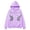 W9-Light Purple, variant on Havenx Men's Graphic Zip Up Hoodies Streetwear Jacket Letter Print Long Sleeve Sweatshirt with Pocket,Khaki M