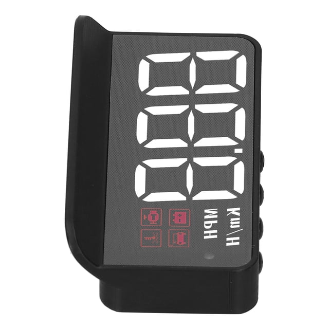 Windshield Hud Head Up Display, Car Hud Adaptive Light Sensing Function Universal for Cars for Obd2 Agreement Gasoline Vehicles