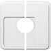 thumbnail image 3 of Ekena Millwork CMP22LN2-07000 22 in. OD x 7 in. ID Square Lucan Architectural Grade PVC Contemporary Ceiling Medallion - 2 Piece, 3 of 4
