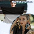 thumbnail image 6 of Uorisanigo Floral Dragonfly Car Seat Cover for Post Gym Workout Universal Front Seat Cover Absorb Sweat Athletic Running Towel Seat Universal Fit High Back Seat Covers for Cars, 6 of 8