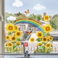 thumbnail image 3 of Sunflower Window Stickers Sunlight Window Stickers Double Sided Visible Stickers No Adhesive, 3 of 5