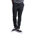 thumbnail image 4 of Victorious Men's Slant-Pocket Skinny Jogger Twill Pants JG876 - Charcoal - Large, 4 of 5