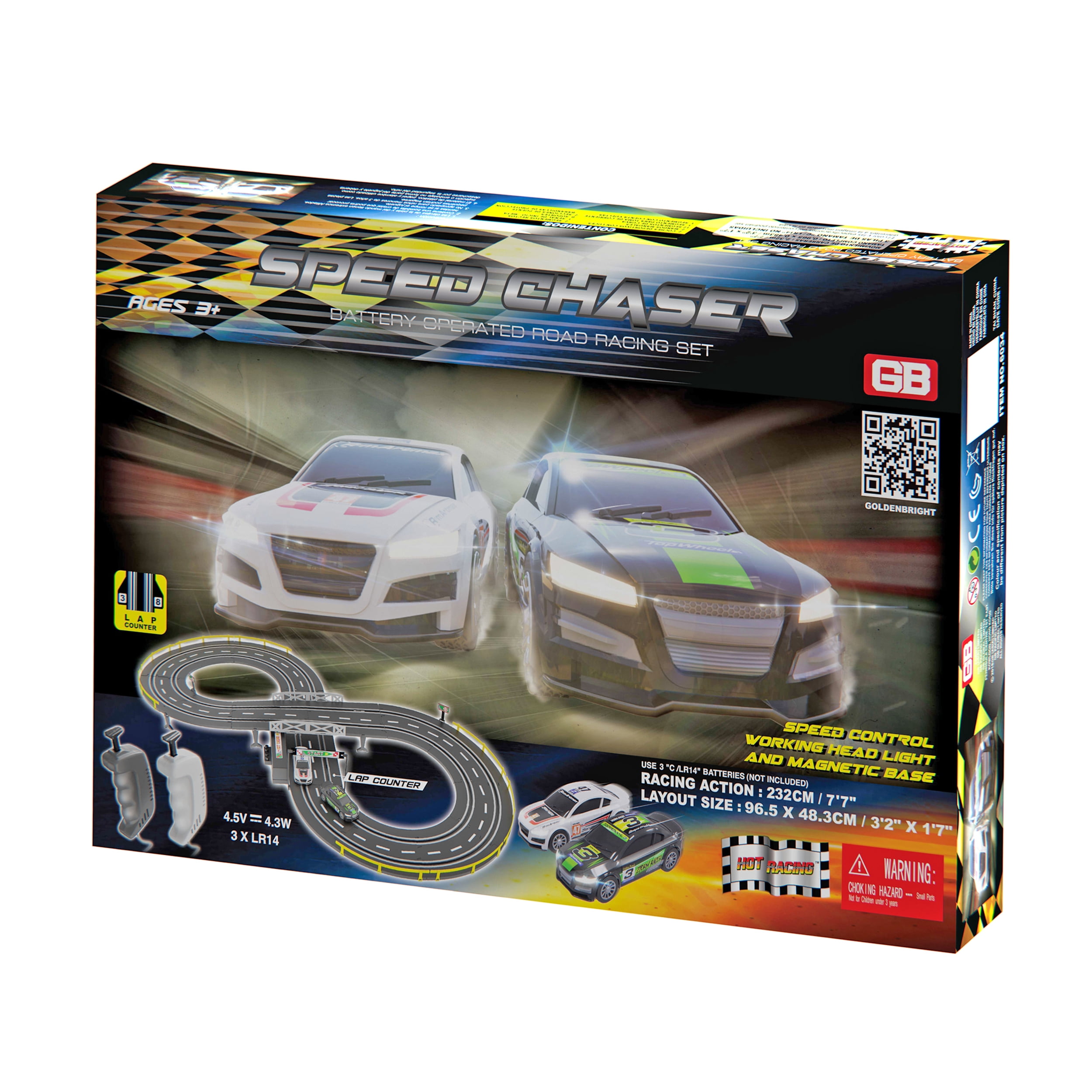 Kid Connection Road Racing Slot Car Play Set Walmart