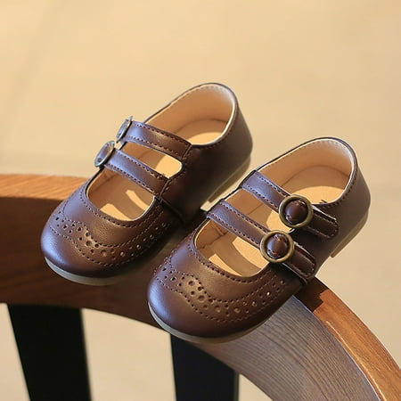 

TOWED22 Girls Boots For Boys Summer And Autumn Girls Boots Cute Flat Hollow Hollow Breathable Comfortable Casual Brown