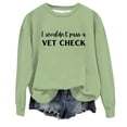 thumbnail image 1 of EHQJNJ Chandails en Molleton pour Femmes, Col Rond, Décontracté, Imprimé Lettres Anglaises Humoristiques, Sweat à Capuche Ample, 1 of 3