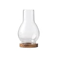 thumbnail image 4 of Pantalla de lámpara de cristal Canlde a prueba de viento con Base, lámpara de mesa, cubierta de luz, soporte de luz de té para tienda, pesca, boda, Fernando Pantalla de vela, 4 of 8