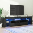 St.Mandyu LED TV Stand for 50/55/60 inch TV, High Glossy Modern