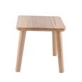 thumbnail image 3 of BRI Taburetes de madera multiusos para el hogar, banco pequeño y bonito, asiento para niños, taburete de muebles DIY, Color madera cuadrado, 3 of 10