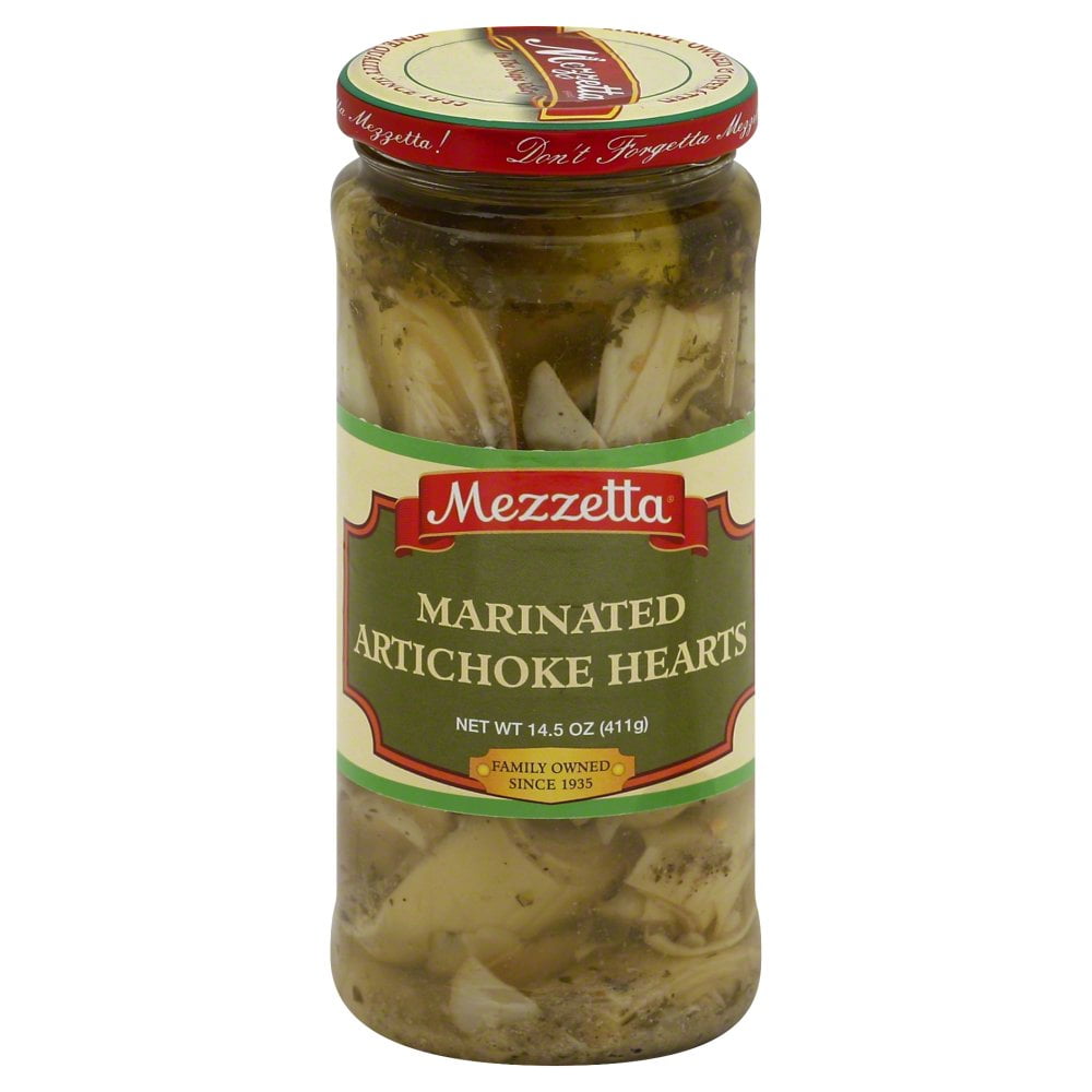 (6 Pack) Mezzetta Artichoke Hearts, Marinated, 14.5 Oz
