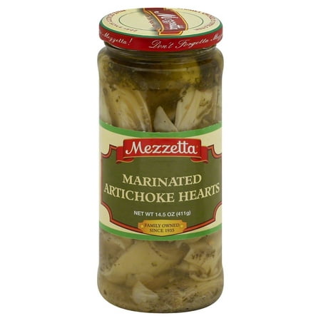 (6 Pack) Mezzetta Artichoke Hearts, Marinated, 14.5