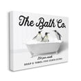 thumbnail image 4 of Stupell Industries Bubble Bathtub Penguins Animals & Insects Painting Gallery Wrapped Canvas Print Wall Art, 30 x 24, 4 of 8