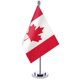 thumbnail image 1 of Mini bandera nacional de Canadá, bandera de escritorio en miniatura para decoración de mesa de oficina, decoración de escritorio para el Día Nacional de Canadá, pequeña pancarta de poliéster, 1 of 7
