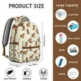 thumbnail image 6 of Lightweight Dog Lover Backpack with Funny Puppy and Bone Pattern, Cute School Bag for Pet Enthusiasts, Compact and Durable, 6 of 6
