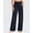 Navy, variant on Rosvigor Wide Leg Yoga Pants Women High Waisted Pants Loose Casual Pants with Pockets