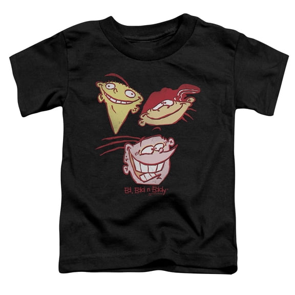 Ed Edd Eddy - Three Heads - Toddler Short Sleeve Shirt - 2T