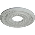 thumbnail image 3 of Ekena Millwork 20 5/8"OD x 6 1/4"ID x 1 3/8"P Lauren Ceiling Medallion (Fits Canopies up to 6 1/4"), Hand-Painted Frost, 3 of 6