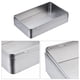 thumbnail image 4 of Hotop Caja de lata vacía rectangular plateada de 8,5 por 5,3 por 1,9 pulgadas, contenedores de regalo, joyería y almacenamiento, kit de lata, organizador para el hogar, 4 of 5