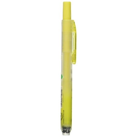 Pentel Handy-line S Retractable Highlighter, Chisel Tip, Yellow Ink, 4 /Pack (SXS15BP4G)
