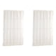 thumbnail image 1 of 2 Piezas de Cortinas de Puerta Francesa para , Cortina Opaca Blanca 137x102 Cm para, 1 of 8