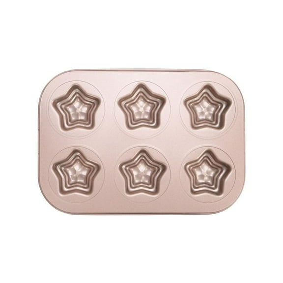 Necvior Non Stick Cake Mold Cake Pans Star Shaped Cake Pans Bakeware Carbon Steel Material Baking Pans Kitchen Baking Accessory