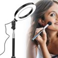 thumbnail image 3 of Luz de relleno de anillo LED de 10 brillos luz de relleno de temperatura de color ajustable de alta potencia profesionales de la belleza para maquilladores profesionales ANGGREK Otros, 3 of 8