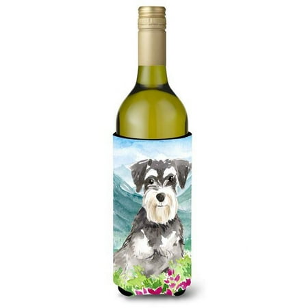 

Mountain Flowers Schnauzer No.2 Wine Bottle Beverage Insulator Hugger