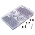 thumbnail image 1 of 210pcs Nail Art Sanding Caps Dead Skin Removal Manicure Polishing Grinding Bands Brown Black White, 1 of 5