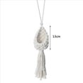 thumbnail image 4 of 10X Colgador de Planta de Aire Boho Macrame Soporte de Cuerda para Cesta Colgante Tillandsia DecoracióN del Hogar de Flores (13 CM), 4 of 5