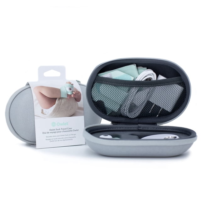 Estuche de viaje Owlet Dream Sock: mantenga el monitor de su bebé seguro y organizado mientras viaja