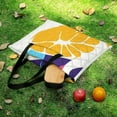 thumbnail image 5 of Tropical Fruits with Exotic Flavors Waterproof Picnic Blanket with Foldable Zipper, Suitable for Outdoor Use, Suitable for Travel, Camping, Beaches, Parks, Grasslands, Picnic Blanket Accessories, 5 of 7