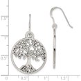 thumbnail image 4 of Jewelry by Sweet Pea Sterling Silver Tree of Life Dangle Earrings, 4 of 6
