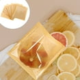thumbnail image 1 of Luxshiny 100pcs Bread Bags with Window Khaki for General Users, 1 of 8