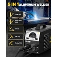 thumbnail image 5 of H HZXVOGEN 250A Aluminum MIG Welder, 110V/220V Dual Voltage 5-in-1 Gas & Flux Core MIG, Pulse MIG, Lift TIG, Stick Welder, 5 of 8