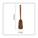 thumbnail image 2 of Utensilios de cocina de madera, 4 cucharas y espátulas de madera para cocinar, elegantes, utensilios de cocina para uso doméstico y cocina, 2 of 7
