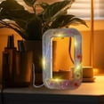 thumbnail image 3 of PATLOLLAV Floral Resin Letter Night Light, Pressed Flower Resin Letters with Light, Personalized Dry Flower Name Night Light for Birthday Christmas Anniversaries Wedding Decor, 1Pcs, 3 of 3