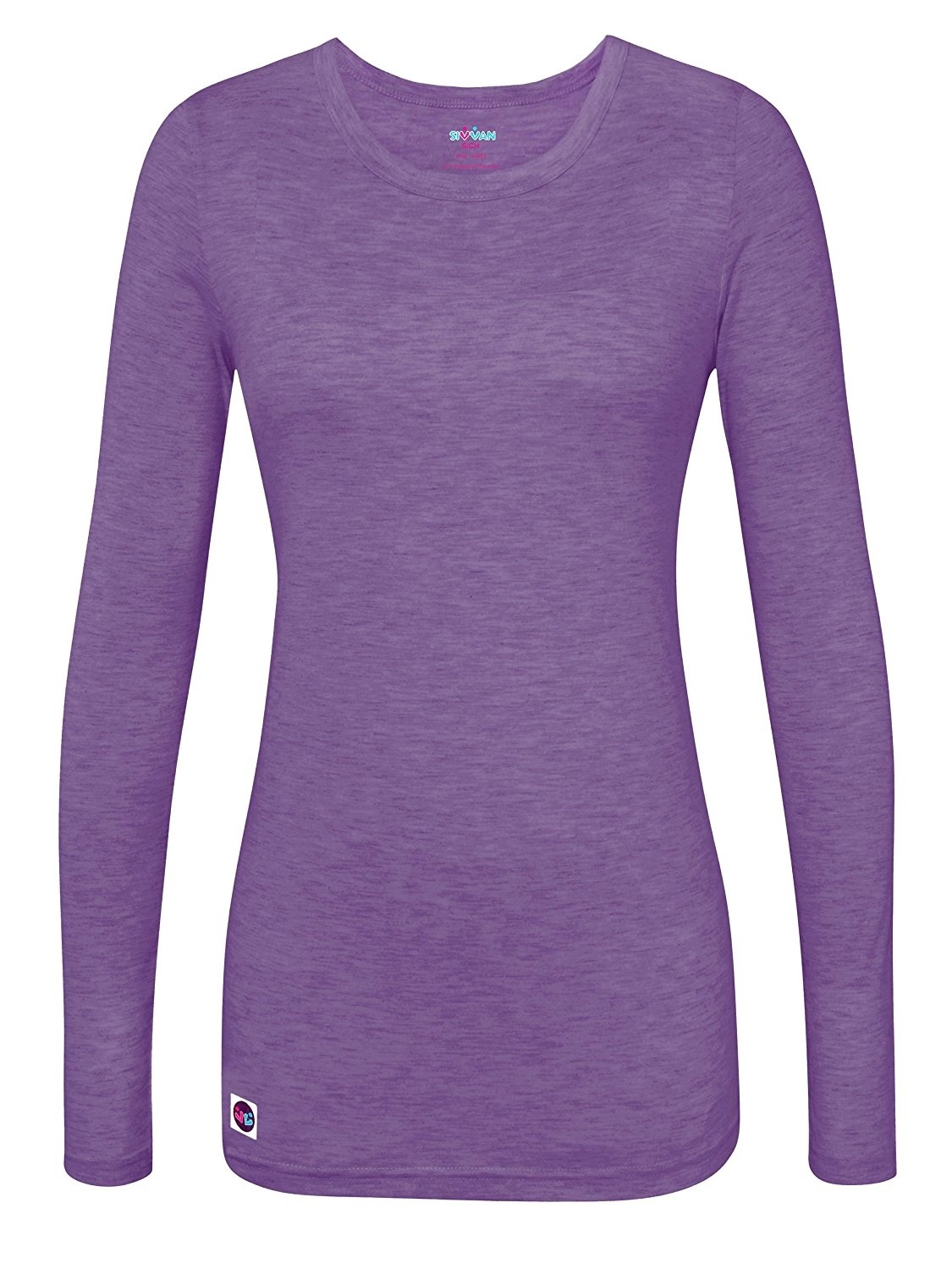 Sivvan - Sivvan Womens Comfort Long Sleeve T-Shirt / Underscrub Tee - Walmart.com - Walmart.com