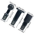 thumbnail image 2 of OULII 1 Set Rotary Tool Accessory Set Angle Grinder Attachment Black 45 Steel for Woodworkers, 2 of 8