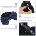 thumbnail image 5 of 2pcs Women Headdress Professional Snoods Hair Net with Bow for Girls, 5 of 5
