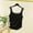 Black, variant on LADIGASU Fashion Women's Summer Casual Solid Color Loose Round-neck Camisoles Tank Top