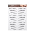 thumbnail image 1 of Unique Bargains Simulation Tatouage Sourcils pour Femmes 1 Pce Épais Courbés, Noir, 1 of 5