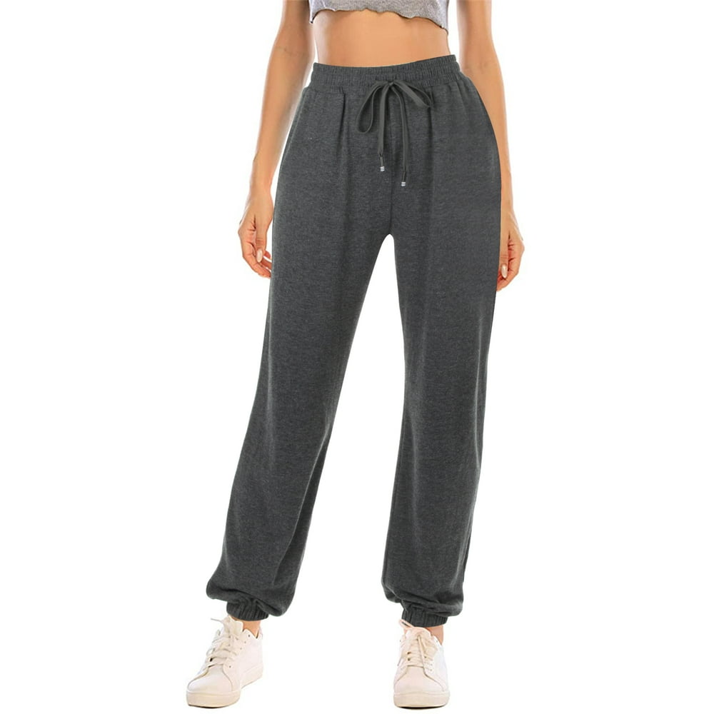 Zenbriele Women�s High Waisted Sweatpants Comfy