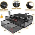 thumbnail image 2 of Under Desk Drawer Organizer No Drill Metal Under Desk Storage Drawer Container 2 Slide Out Cabinet Drawer Suitable for Home And Office (Medium), 2 of 5