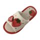 thumbnail image 2 of Zapatillas de mujer Zapatillas de fresa Encantadoras Transpirables Cómodas Zapatillas para el hogar con punta abierta Zapatillas de casa para sala de 36 a 37, 2 of 8