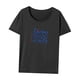 thumbnail image 3 of Camiseta de verano para mujer, camisa de cuello redondo de ajuste Regular para deportes, playa y calle SG, 3 of 7