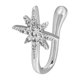 thumbnail image 1 of Clip de nariz creativo Adornos de nariz para hombres y mujeres Adornos de nariz de amor de flor de circón con incrustaciones de cobre europeos y americanos Joyería sin pinchazos, 1 of 6