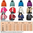 thumbnail image 2 of MAWCLOS Veste Matelassée pour Femmes avec Capuche et Poches, Veste en Duvet Résistante à l'Eau pour Extérieur, Kaki TG, 2 of 2